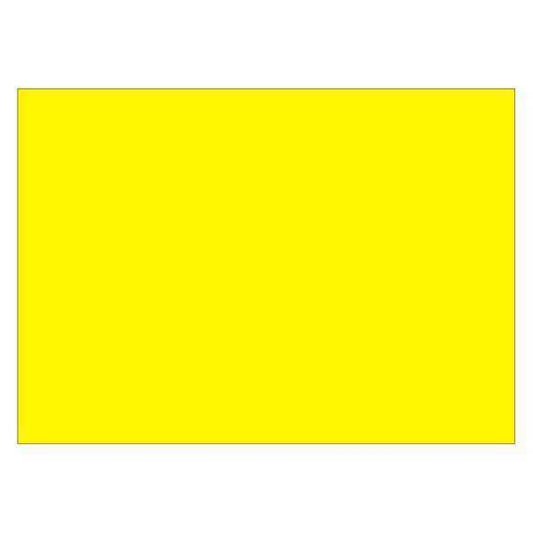 Tape Logic® Inventory Rectangle Labels, 5" x 7", Fluorescent Yellow, 500/Roll