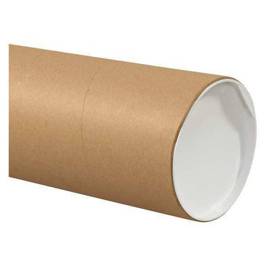 Jumbo Mailing Tubes, 6" x 36", Kraft, 10/Case