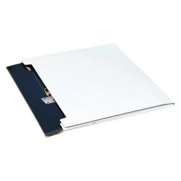 Jumbo Fold-Over Mailers, 20" x 16" x 1/4", White, 20/Bundle