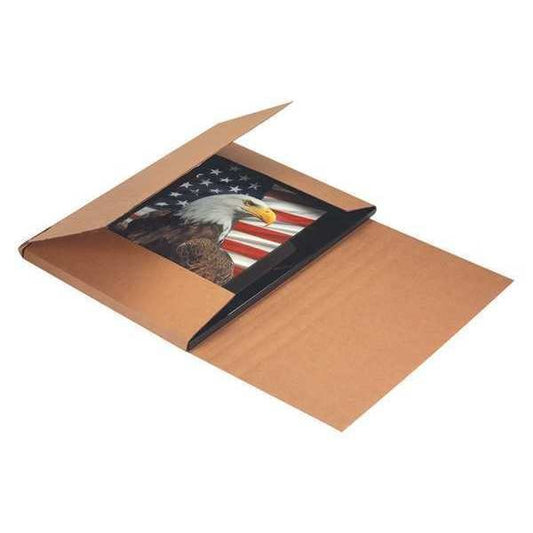 Jumbo Mailers, 32" x 22" x 6", Kraft, 20/Bundle