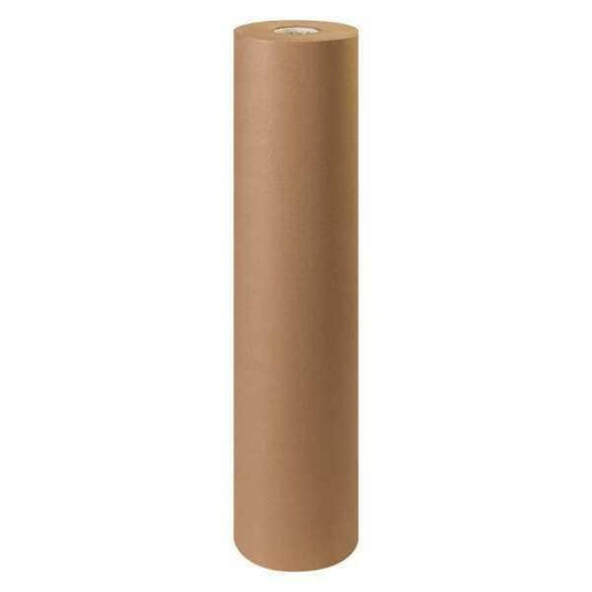 Kraft Paper Roll, 60#, 40" x 600', Kraft, 1/Roll