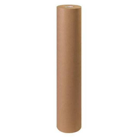Kraft Paper Roll, 30#, 48" x 1,200', Kraft, 1 Roll