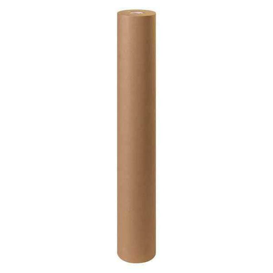 Kraft Paper Roll, 40#, 60" x 900', Kraft, 1 Roll