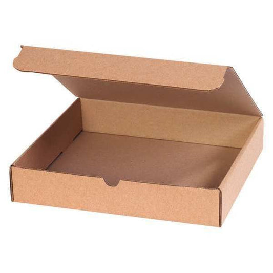 Literature Mailers, 11 3/4" x 10 3/4" x 2 1/4", Kraft, 50/Bundle
