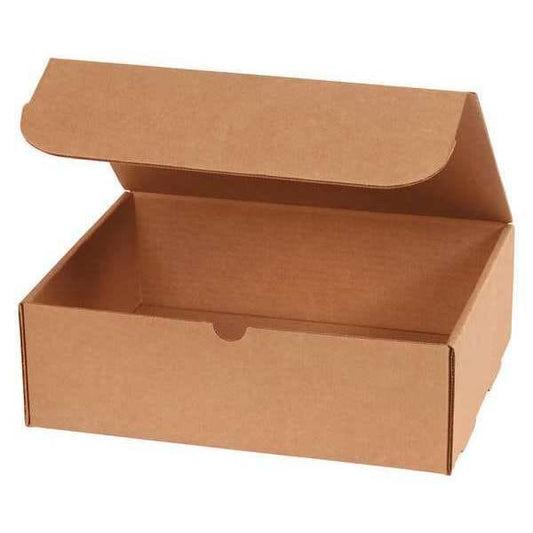 Literature Mailers, 12" x 10" x 4", Kraft, 50/Bundle