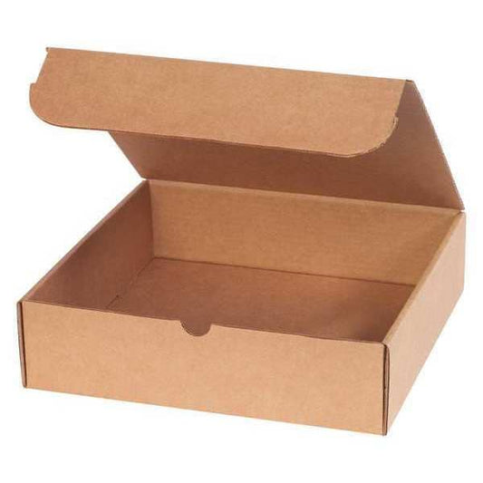 Literature Mailers, 12" x 11 3/4" x 3 1/4", Kraft, 50/Bundle