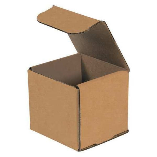 Corrugated Mailers, 5" x 5" x 5", Kraft, 50/Bundle