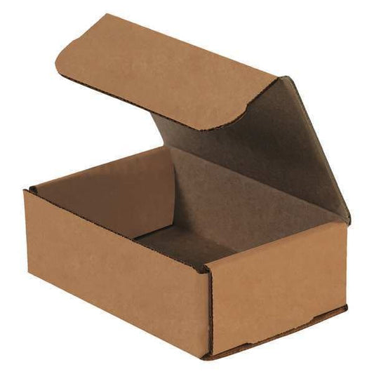 Corrugated Mailers, 6" x 4" x 2", Kraft, 50/Bundle
