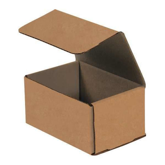 Corrugated Mailers, 6" x 5" x 3", Kraft, 50/Bundle