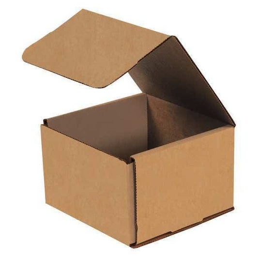 Corrugated Mailers, 6" x 6" x 4", Kraft, 50/Bundle