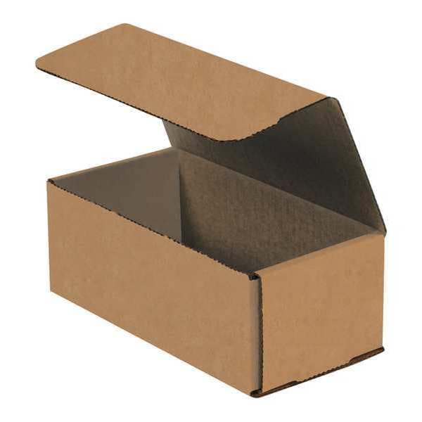 Corrugated Mailers, 8" x 4" x 3", Kraft, 50/Bundle
