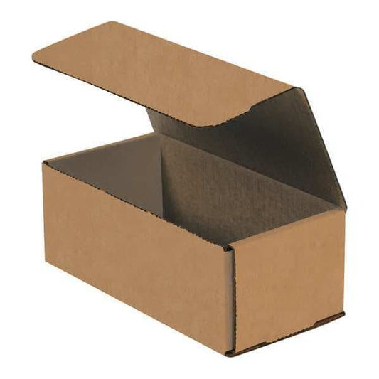 Corrugated Mailers, 8" x 4" x 3", Kraft, 50/Bundle