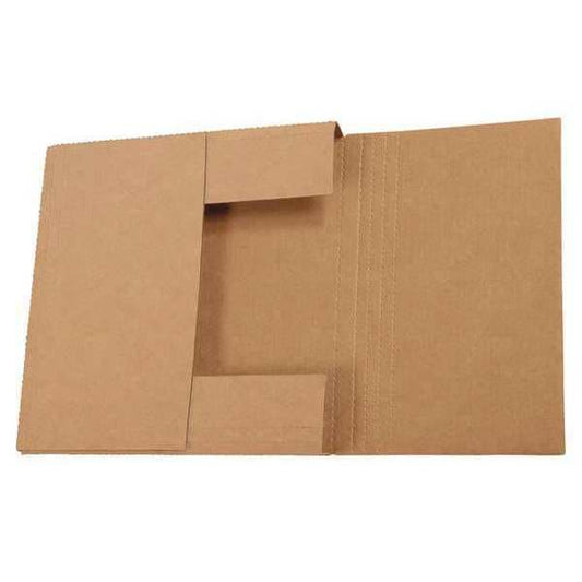 Easy-Fold Mailers, 7 1/2" x 7 1/2" x 2", Kraft, 50/Bundle