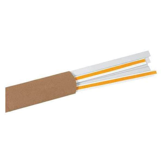 Slip-Strip™ Label Holder Strip, 1" x 48", Clear, 6/Case