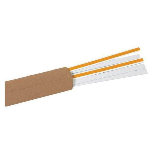 Slip-Strip™ Label Holder Strip, 3/4" x 36", Clear, 6/Case