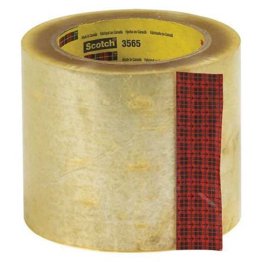 3M™ 3565 Label Protection Tape, 1.9 Mil, 4" x 110 yds., Clear, 18/Case