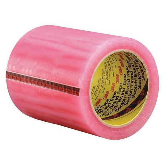 3M™ 821 Label Protection Tape, 2.5 Mil, 5" x 72 yds., Pink, 8/Case