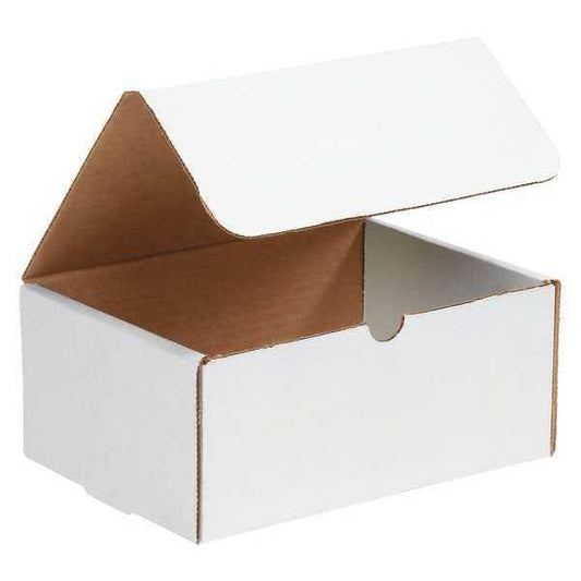 Literature Mailers, 9" x 6 1/4" x 4", White, 50/Bundle