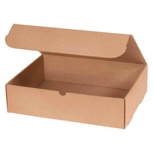 Literature Mailers, 15 1/8" x 11 1/8" x 4", Kraft, 50/Bundle