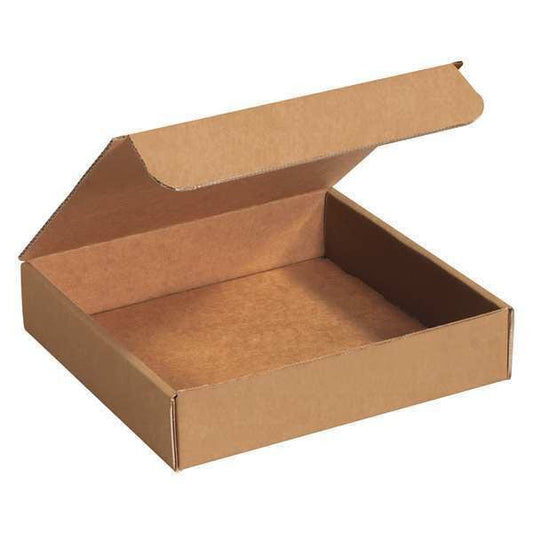 Literature Mailers, 9" x 9" x 3", Kraft, 50/Bundle