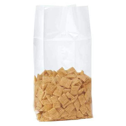 Poly Bags, 3-1/2" x 2-1/4" x 9-3/4", 1.5 mil, Clear, 2000 PK