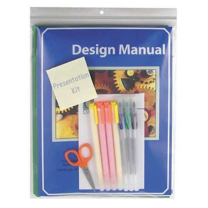Job Ticket Holder, 11" L, 8.5" W, Clear