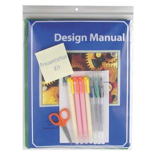 Job Ticket Holder, 11" L, 8.5" W, Clear