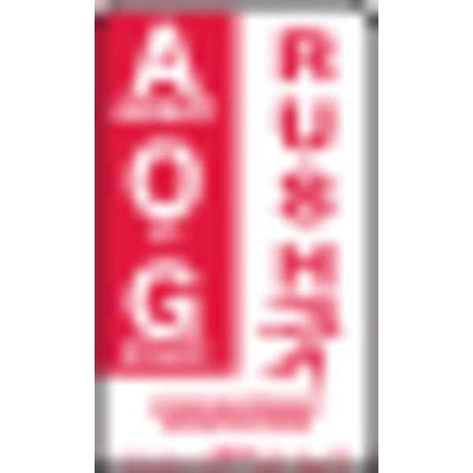 Rush AOG Label, 2.875"x4.75", Pk500