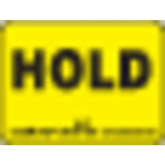 Hold Label, 2"x1.5", Pk500