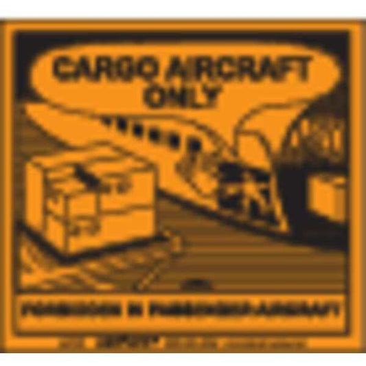 Cargo Aircraft Only Label, Paper, Pk50