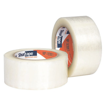 Packaging Tape, 100m L, 4-25/64" dia., PK6
