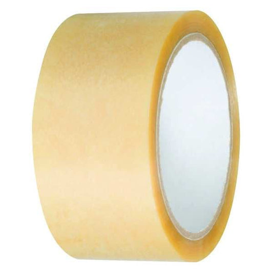 Packaging Tape, 48mm W, Natural, PK36