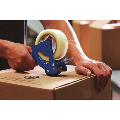 Packaging Tape, 48mm W, 100m L, 2 mil Thick, Clear, Standard Duty, 6 Pack