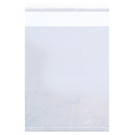 Resealable Poly Bags, 6" x 9", 4 mil, Clear, 500 PK