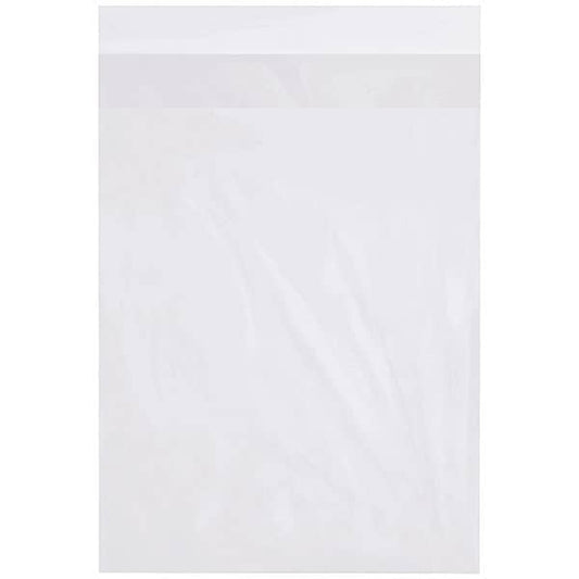 Flap Lock Poly Bags, 18" x 24", 2 mil, Clear, 500 PK