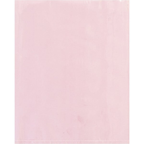 Anti-Static Poly Bags, 36" x 60", 4 mil, Pink, 50 PK