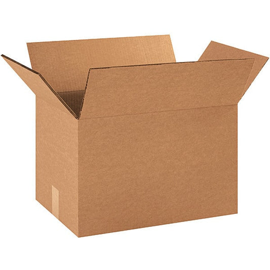 Heavy-Duty Boxes, 18" x 12" x 12", Kraft, 25/Bundle