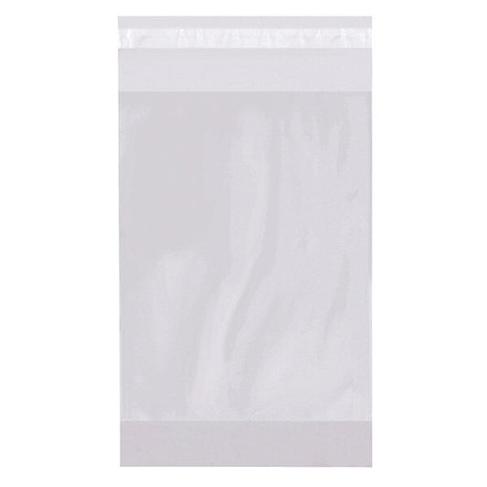 Gusset Resealable Poly Bags, 6" x 2" x 9", 2 mil, 1000 PK