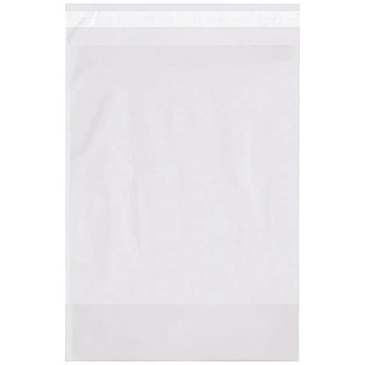 Gusset Resealable Poly Bags, 9" x 4" x 12", 2 mil, 1000 PK