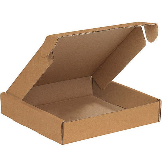Deluxe Literature Mailers, 10" x 10" x 3", Kraft, 50/Bundle