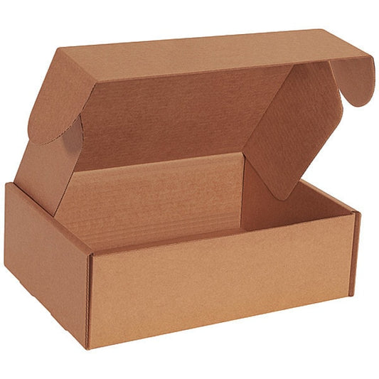Deluxe Literature Mailers, 12" x 10" x 4", Kraft, 50/Bundle
