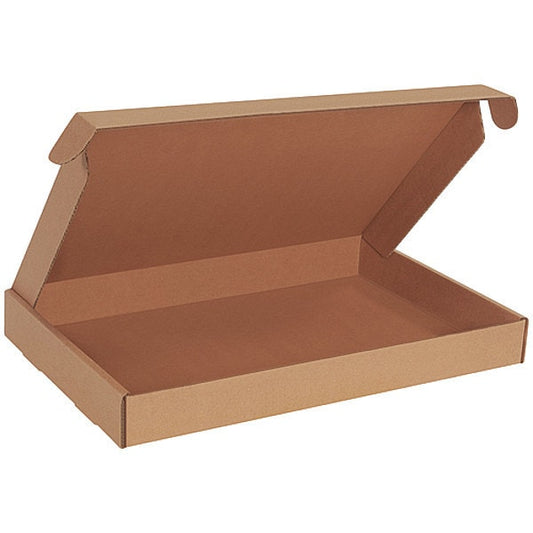 Deluxe Literature Mailers, 17 1/8" x 11 1/8" x 2", Kraft, 50/Bundle