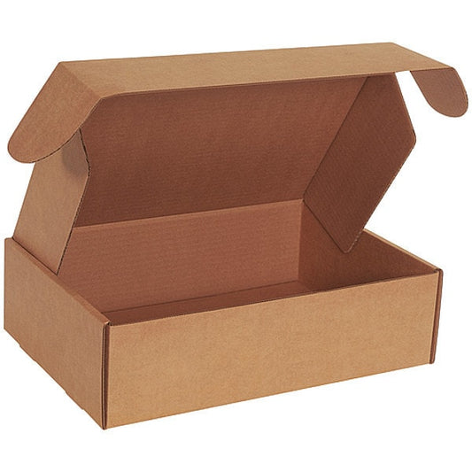 Deluxe Literature Mailers, 18" x 12" x 6", Kraft, 25/Bundle
