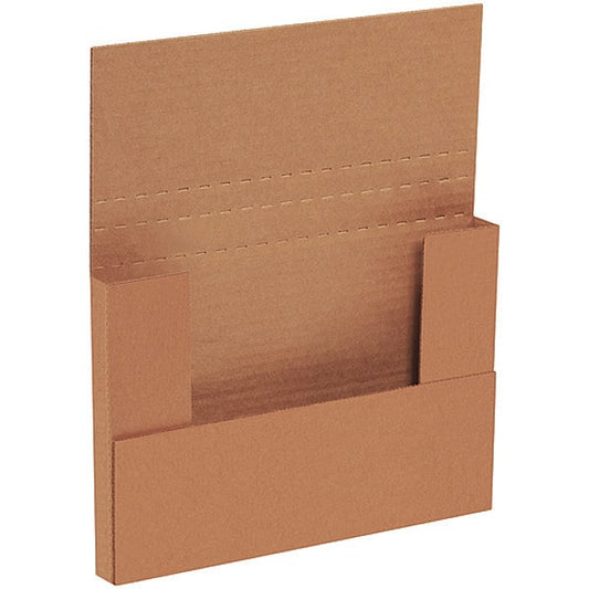 Deluxe Literature Mailers, 9 5/8" x 6 5/8" x 3 1/2", Kraft, 50/Bundle