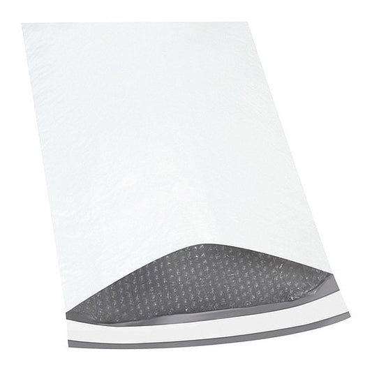 Bubble Lined Poly Mailers, 14 1/4" x 20", White, 50/Case