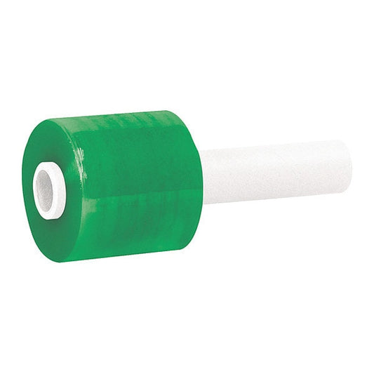 Bundling Film, Extended Core, 3" x 1000 ft., Green, PK18, 3" W x 1000 ft. L, 80 ga., Cast Style, Green
