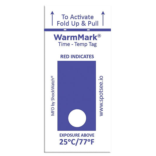 Temperature Indicator Label, Heat, PK100