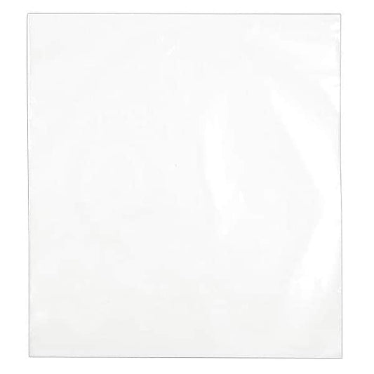 Open Poly Bags, 10" x 12", 6 mil, Clear, Heat Seal, 1000 PK