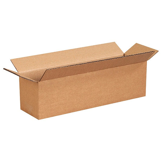 Long Corrugated Boxes, 13" x 3" x 3", Kraft, 25/Bundle