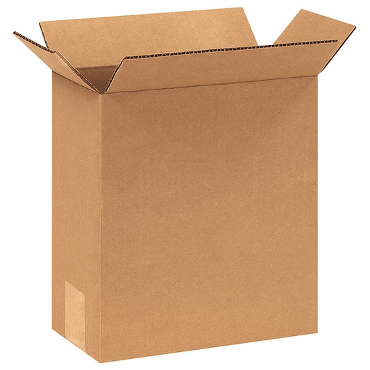 Corrugated Boxes, 6" x 4" x 8", Kraft, 25/Bundle
